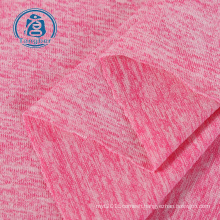 Knitting spandex dty cationic polyester jersey fabric for sportswear and t shirt